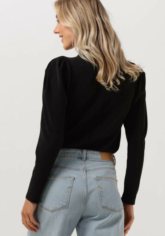 Selected Femme Zwarte Coltrui Slffenja Ls T-neck Top