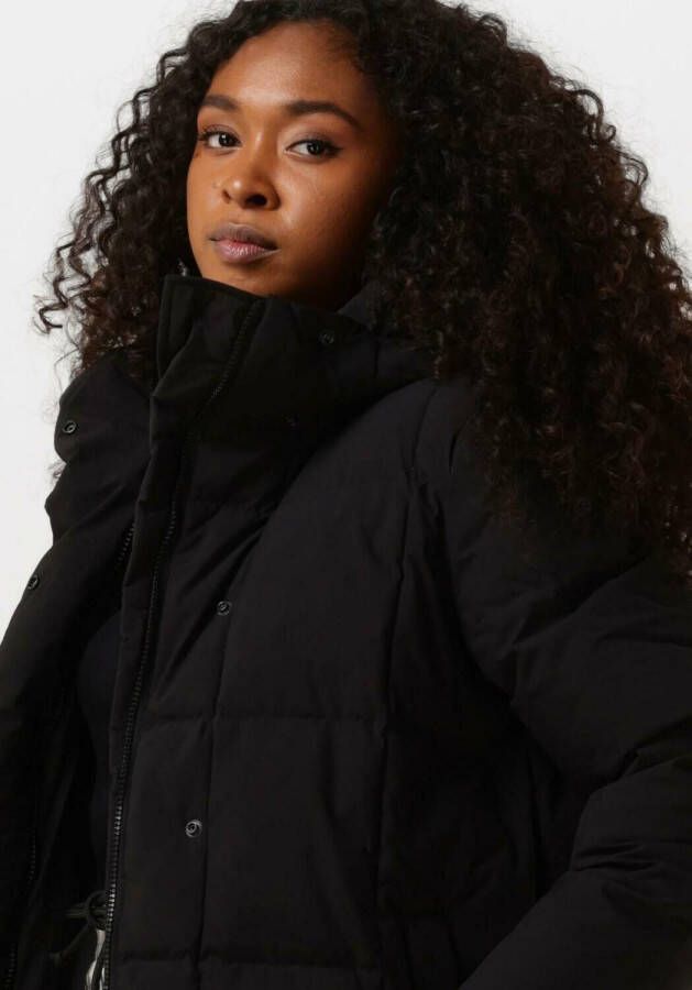 Selected Femme Zwarte Gewatteerde Jas Nita Down Coat B