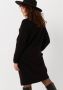 SELECTED FEMME Dames Jurken Nima Ls Knit Dress Camp Zwart - Thumbnail 3