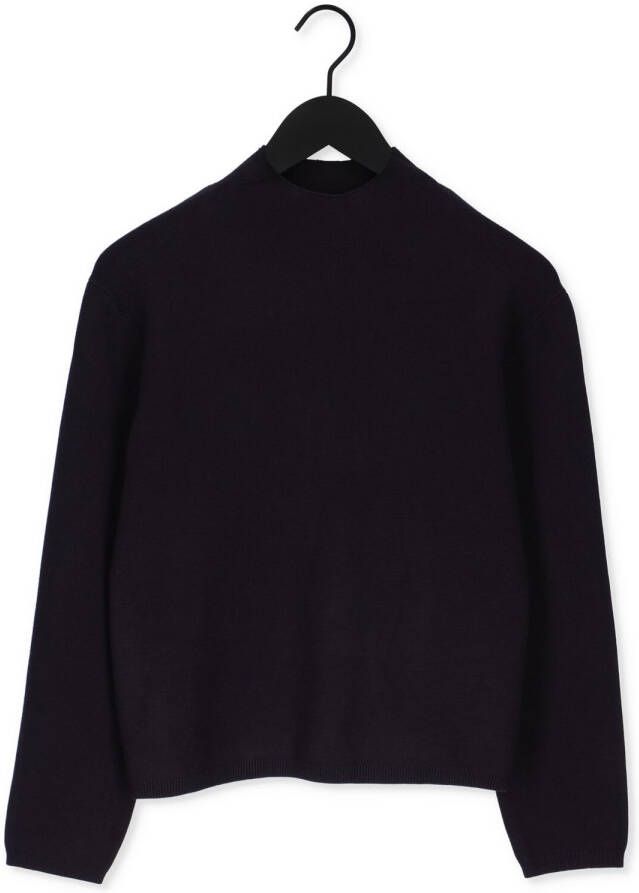 Selected Femme Zwarte Trui Merle Cali Ls Knit Highneck B