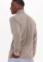 Selected Homme Merino Coolmax Gebreide Rolhals Sweater Beige Heren - Thumbnail 5