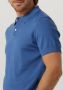 SELECTED HOMME Heren Polo's & T-shirts Slhtown Ss Knit Polo B Blauw - Thumbnail 2