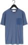 Selected Homme Blauwe T-shirt Slhrelaxarvid Ss O-neck - Thumbnail 2