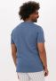 Selected Homme Blauwe T-shirt Slhrelaxarvid Ss O-neck - Thumbnail 3