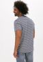 Selected Homme Blauwe T-shirt Slhrelaxbutch Stripe Ss O-neck - Thumbnail 3