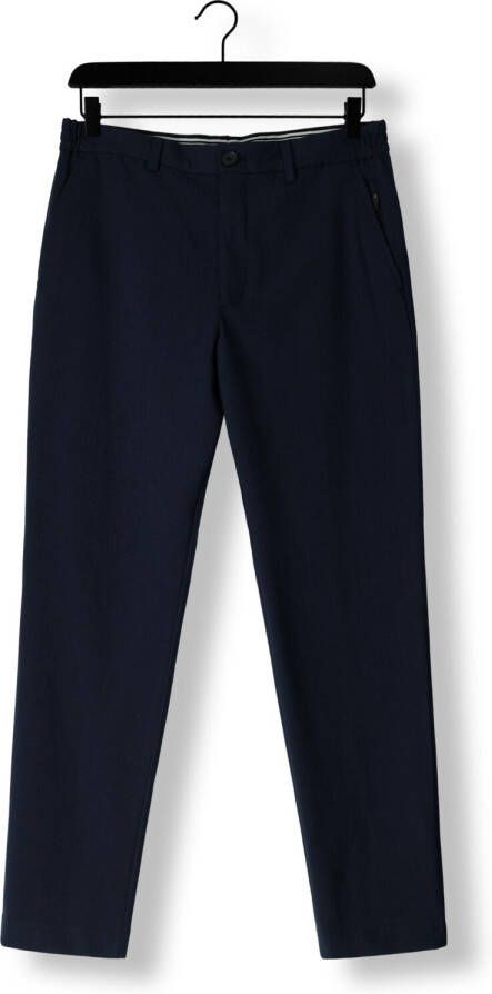 Selected Homme Donkerblauwe Pantalon Slhslim-dave 175 Struc Trs Flex B