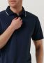 SELECTED HOMME Heren Polo's & T-shirts Slhleroy Coolmax Ss Polo B Donkerblauw - Thumbnail 3