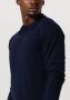 SELECTED HOMME Heren Polo's & T-shirts Slhtown Merino Coolmax Knit Polo Noos Donkerblauw - Thumbnail 3