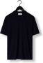 SELECTED HOMME Heren Polo's & T-shirts Slhtown Ss Knit Polo B Donkerblauw - Thumbnail 3