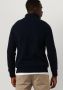 SELECTED HOMME Heren Truien & Vesten Slhreg Dan Wool-mix Zip High Neck Ow Donkerblauw - Thumbnail 4