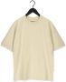 Selected Homme Ecru T-shirt Slhoversizecorton Ss O-neck Tee W - Thumbnail 2