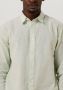 SELECTED HOMME Heren Overhemden Slhslimnew-linen Shirts Ls Classic W Groen - Thumbnail 3