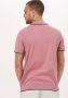 SELECTED HOMME Heren Polo's & T-shirts Slhhank Ss Knit Button Polo Roze - Thumbnail 3