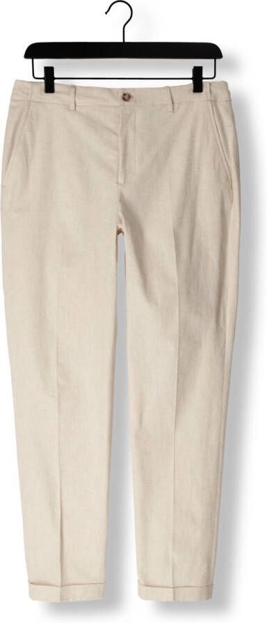Selected Homme Witte Pantalon Slhrelax180-martin Linen Trouser Ex