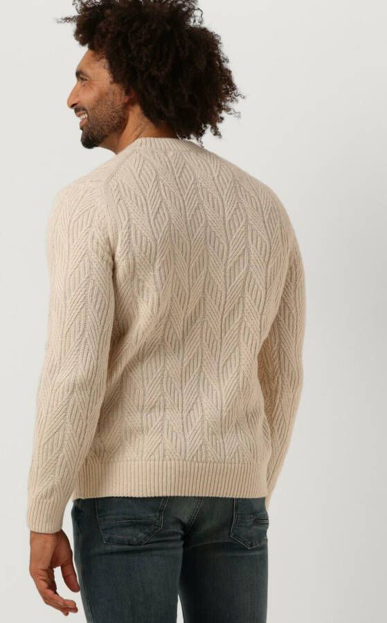 Selected Homme Zand Trui Caris Ls Knit Crew Neck