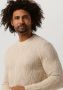 Selected Homme Oversized gebreide pullover met ribboorden model 'CARIS' - Thumbnail 5