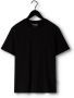 SELECTED HOMME Heren Polo's & T-shirts Slhaspen Ss O-neck Tee Zwart - Thumbnail 4