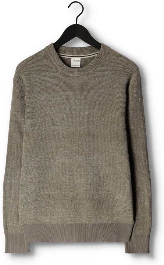 Selected Homme Zwarte Trui Rodney Ls Crew Neck W