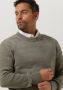 Selected Homme Groene Crew Neck Sweater Rodney Green Heren - Thumbnail 4