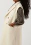 Semicouture Elegante Damesjas in Ecru Beige Dames - Thumbnail 4