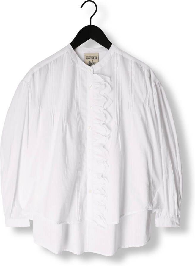 Semicouture Witte Blouse Pearl