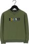 SEVENONESEVEN sweater met logo groen - Thumbnail 4