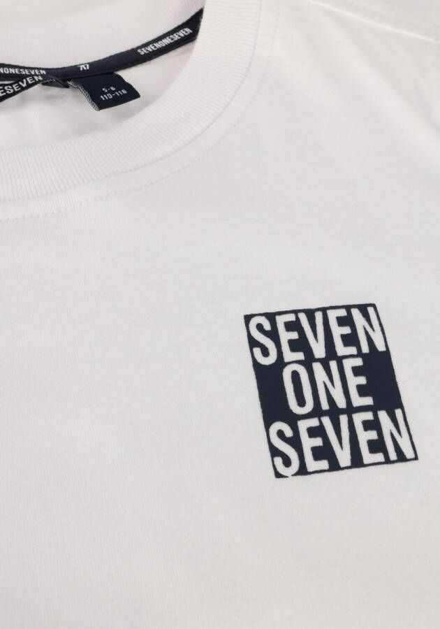 Sevenoneseven Witte T-shirt Short Sleeves