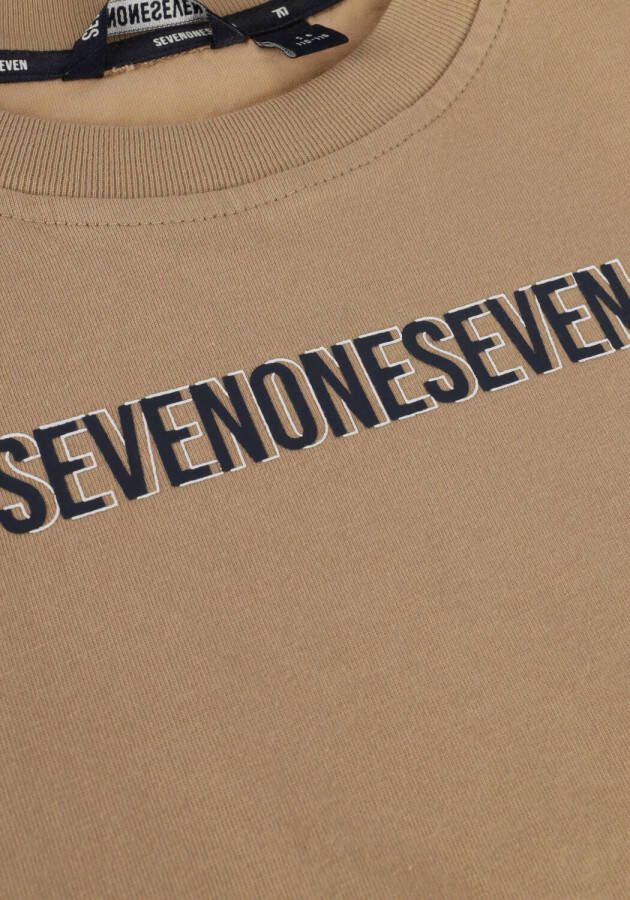 SEVENONESEVEN Jongens Polo's & T-shirts T-shirt Short Sleeves Zand