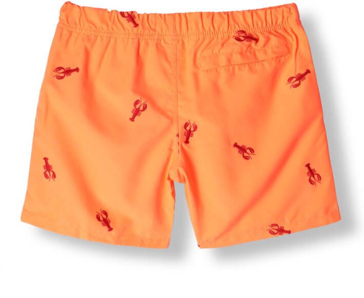 SHIWI Jongens Zwemkleding Swimshort Lobster Embroidery Oranje