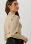 Silvian Heach Glitter Elastische Top voor Vrouwen Beige Dames - Thumbnail 3