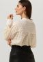 Silvian Heach Transparante jacquard blouse Sienna natural - Thumbnail 5