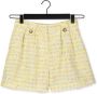 SILVIAN HEACH Dames Broeken Shorts Voun Geel - Thumbnail 2