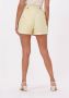 SILVIAN HEACH Dames Broeken Shorts Voun Geel - Thumbnail 3