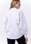 Silvian Heach Popeline shirt with large sleeve Wit Dames - Thumbnail 4