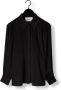 Silvian Heach Oversized plissÃ© blouse Patrizia zwart - Thumbnail 4