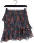 Silvian Heach Mini skirt with flower print Blauw Dames - Thumbnail 3