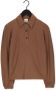 SIMPLE Dames Blouses Paula Jer-org-cot-22-3 Bruin - Thumbnail 2