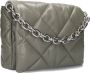 Stand Studio Diamantgestikte olijfgroene leren tas Green Dames - Thumbnail 2