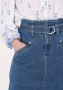 Suncoo Frisse Blauwe Denim Rok Blue Dames - Thumbnail 4