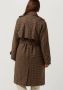 Suncoo Bruine Trenchcoat Eden Brown Dames - Thumbnail 3