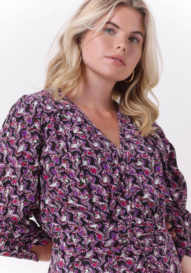 SUNCOO Dames Jurken Churry Fuchsia