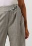 Suncoo Wide leg pantalon met wol look Jaime grijs - Thumbnail 4