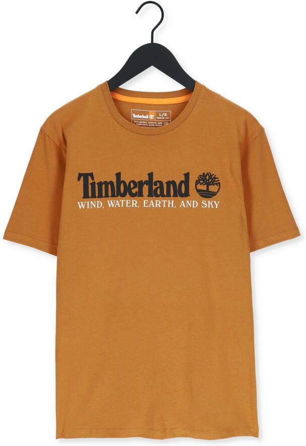 Timberland Bruine T-shirt Wwesr Front Tee