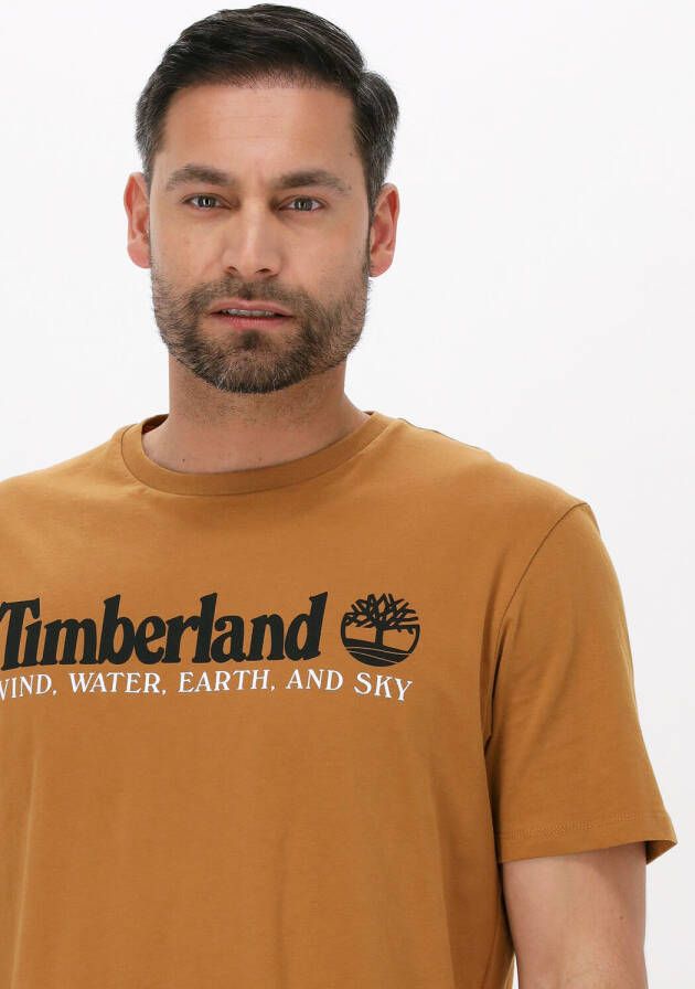 Timberland Bruine T-shirt Wwesr Front Tee