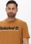 Timberland Front Tee Wheat Boot Heren T-shirt Yellow Heren - Thumbnail 4