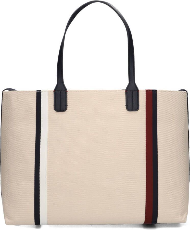 Tommy Hilfiger Beige Shopper Iconic Tommy Tote