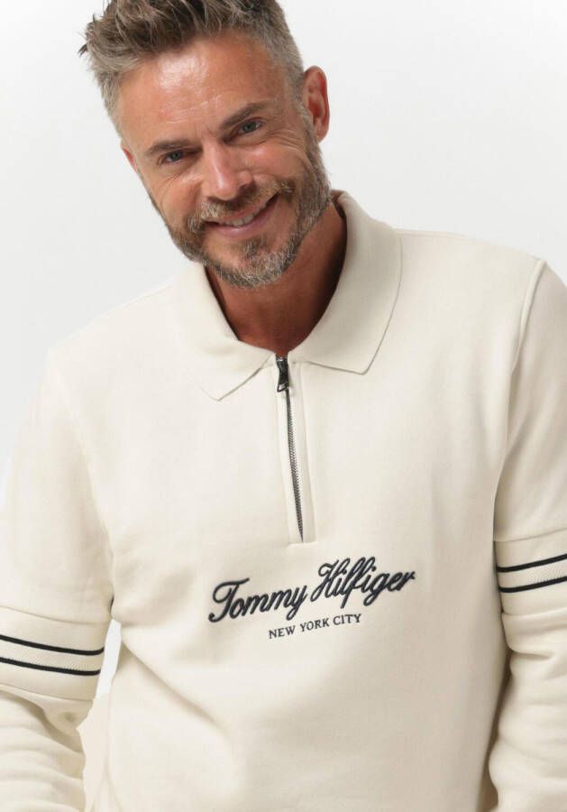 Tommy Hilfiger Beige Trui Mixed Type Popover Sweatshirt