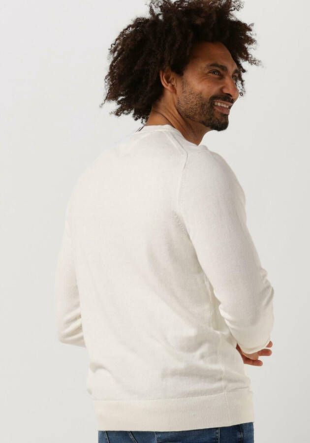 Tommy Hilfiger Beige Trui Pima Org Ctn CAshmere Crew Neck