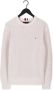 TOMMY HILFIGER Heren Truien & Vesten Rib Texture Crew Neck Beige - Thumbnail 3