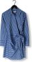 TOMMY HILFIGER Dames Jurken Co Stripe Short Wrap Shirt Dress Blauw - Thumbnail 4